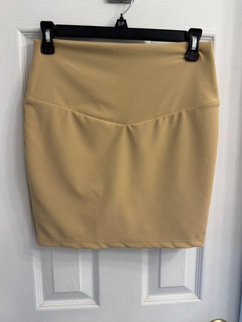 Halara High Waisted Tummy Control 2-in-1 Bodycon Mini Skirt